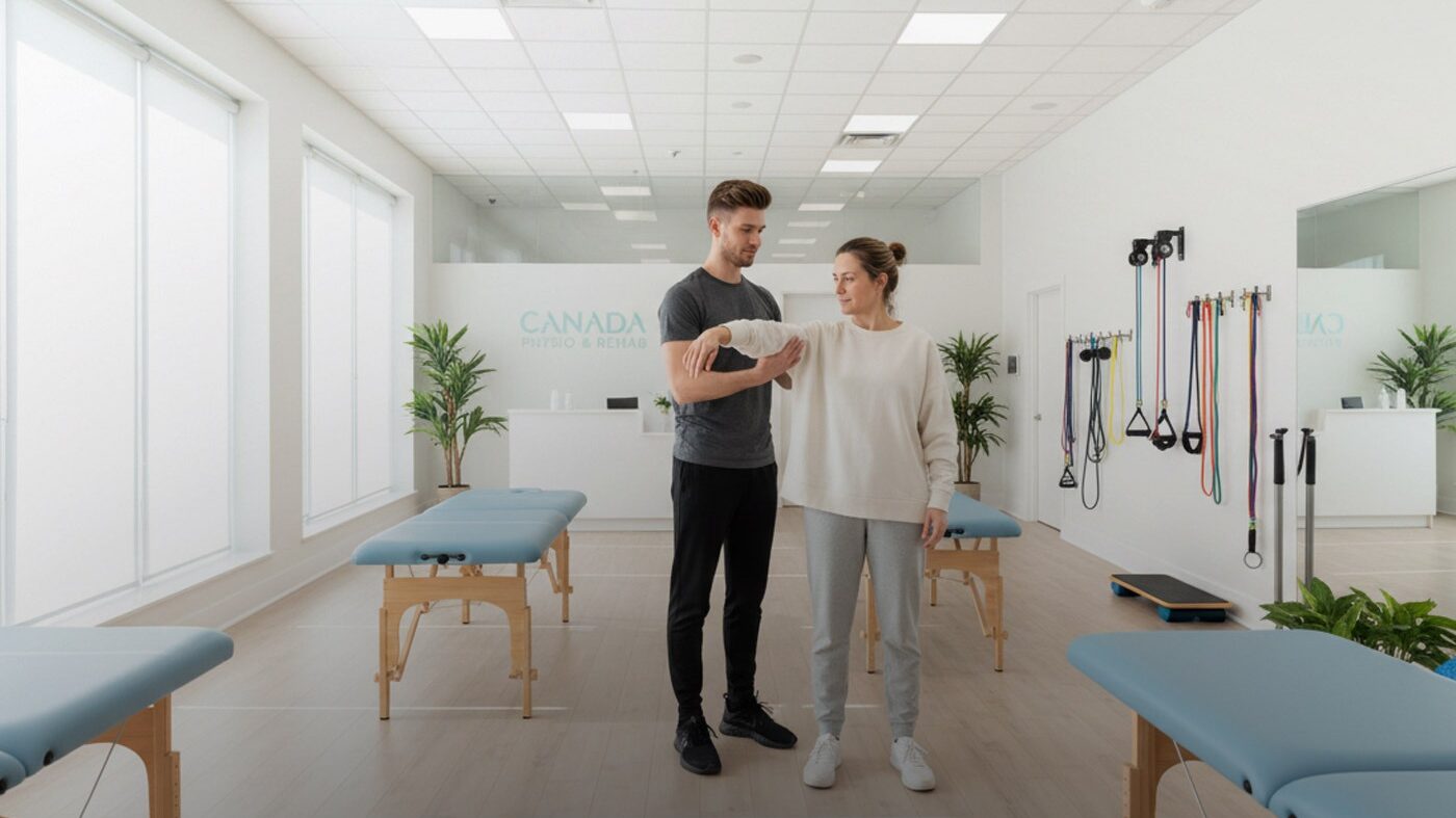 Toronto physiotherapy clinic providing personalized treatment plan and hands-on therapy